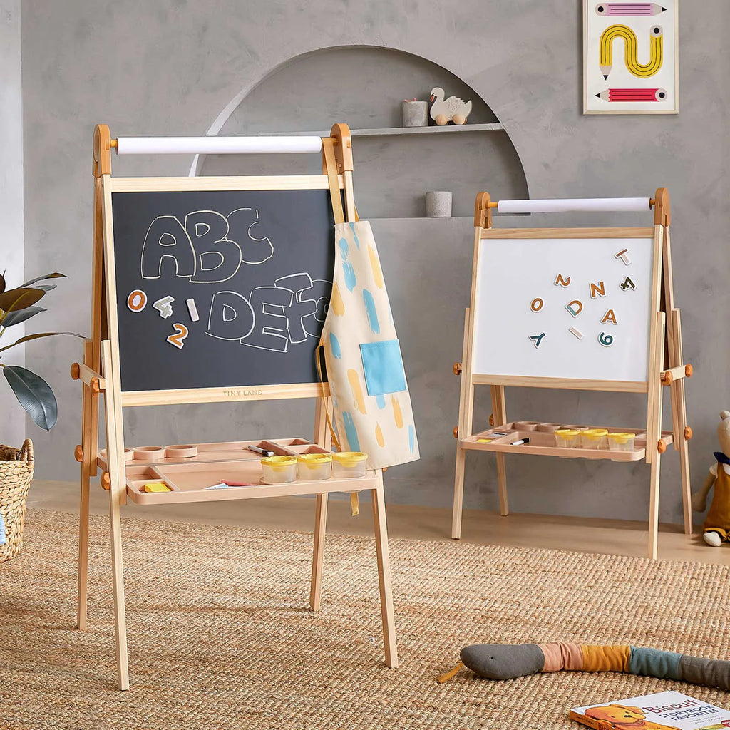 Tiny Land® Caramel Magnetic Easel for Kids