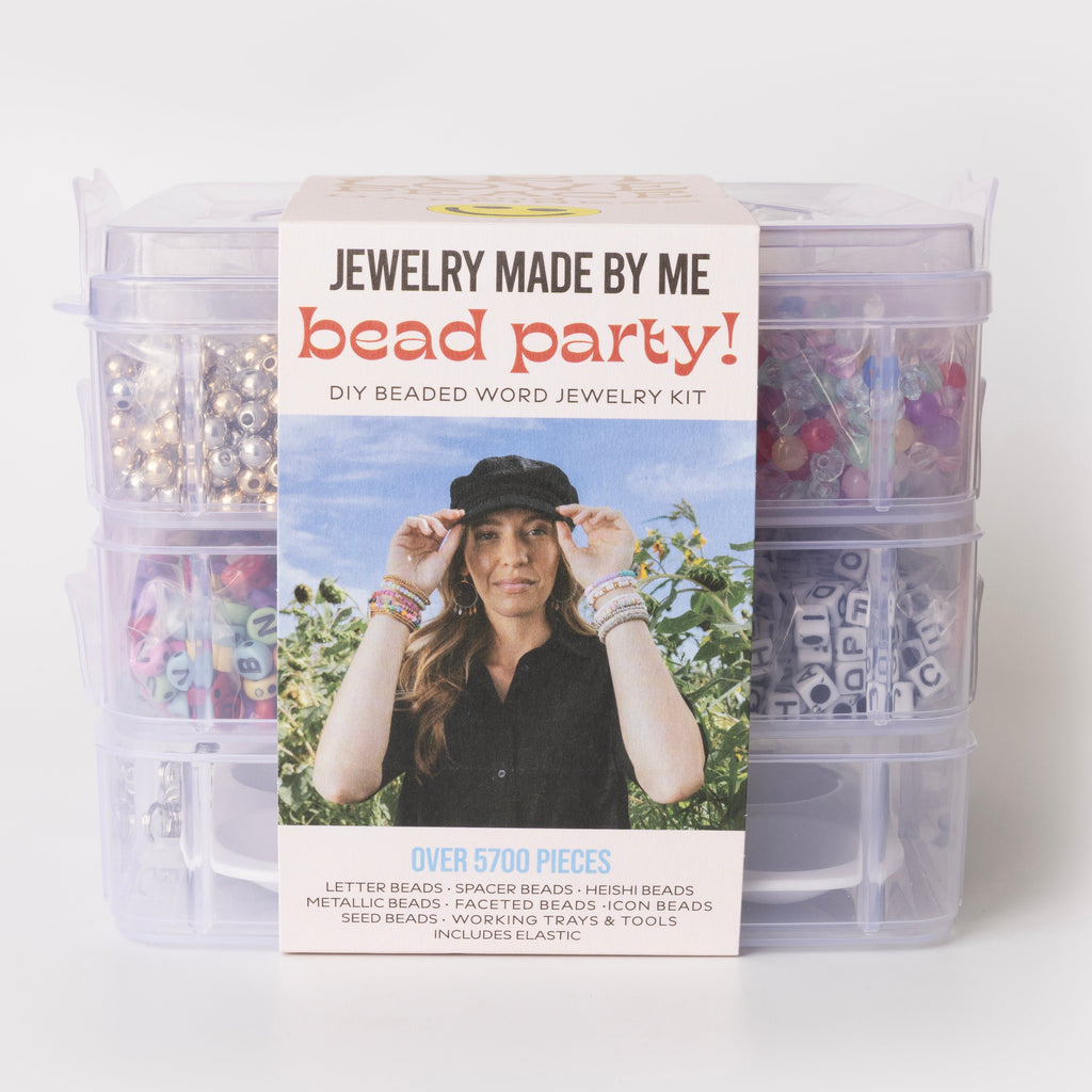 5,700+ Piece DIY Letter Bead Jewelry-Making Party Kit