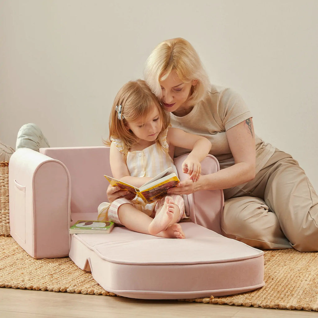 Tiny Land® GentleSnug 2-in-1 Kids Chair & Foldable Sofa