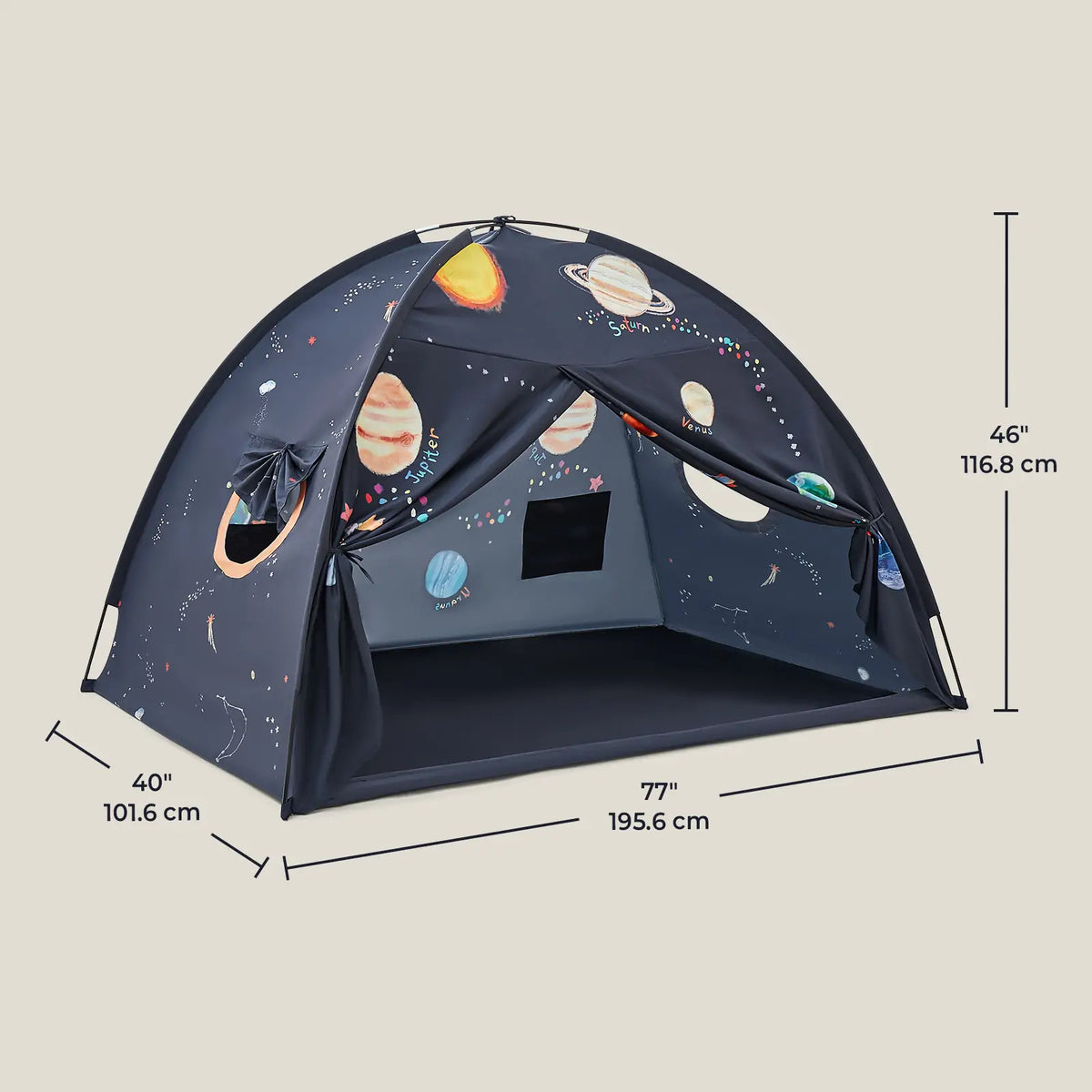 Tiny Land® Kids Bed Tent & Play Tent – 3 Styles