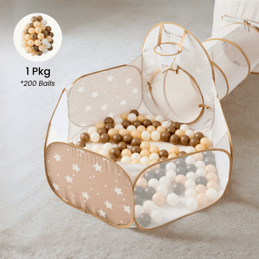 Tiny Land® Discovery 5-in-1 Play Tunnel – Balls Not Included