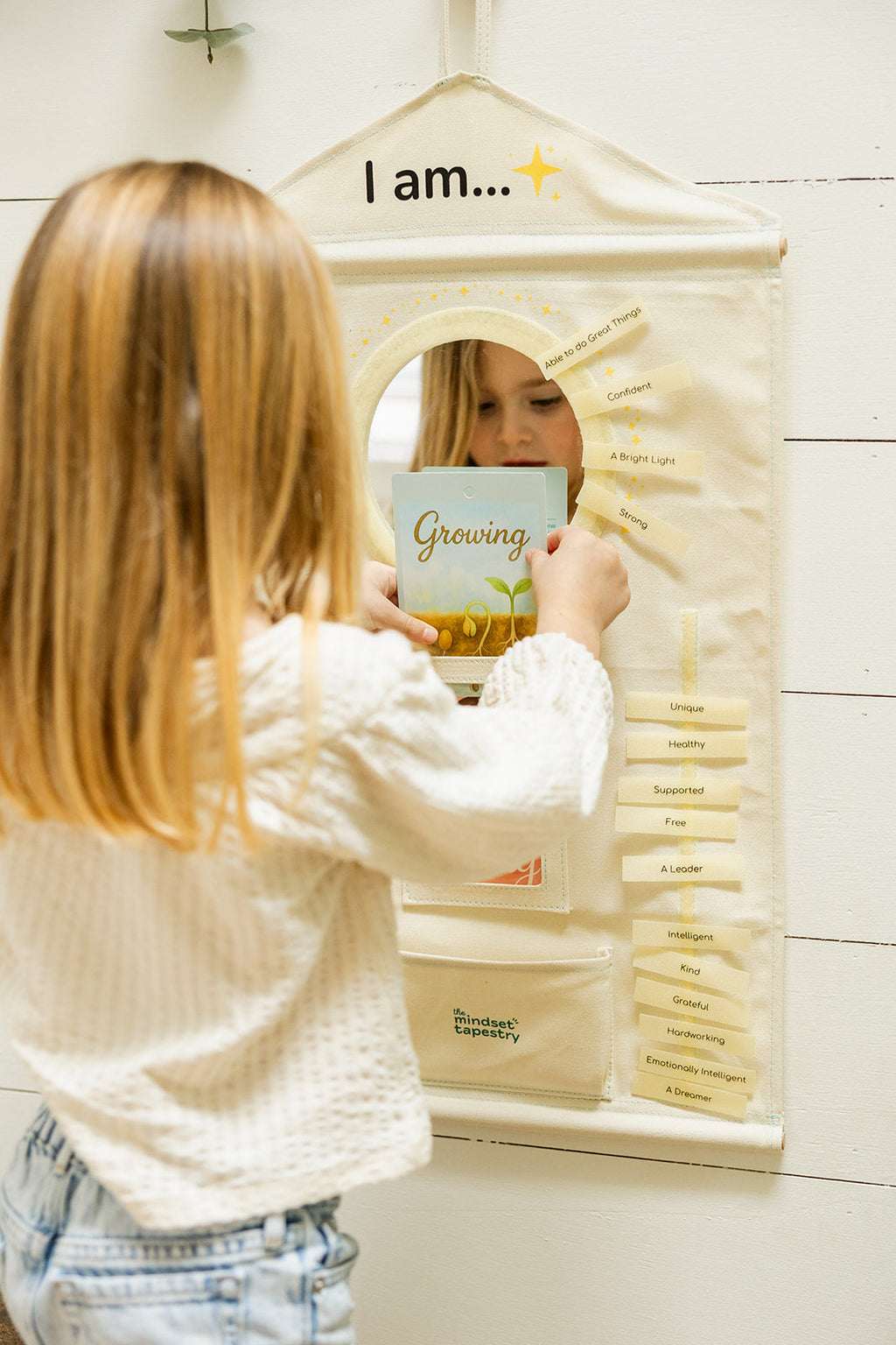 Magic Mirror Affirmation Chart for Kids