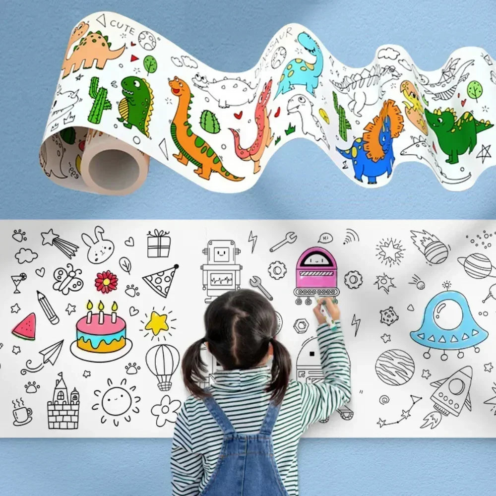 Kids’ Sticky Coloring Roll