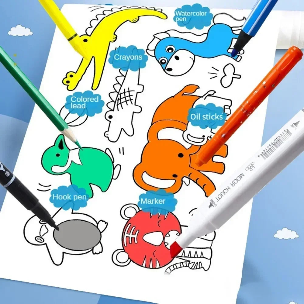 Kids’ Sticky Coloring Roll