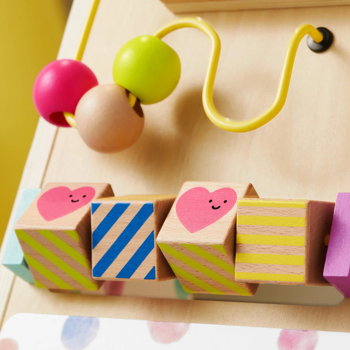 Tiny Land® Rainbow Wooden Activity Walker