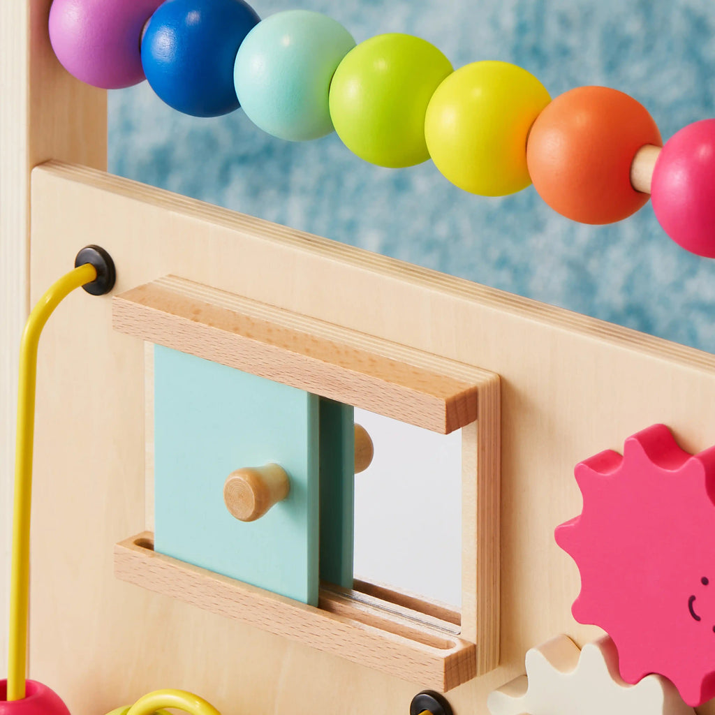 Tiny Land® Rainbow Wooden Activity Walker