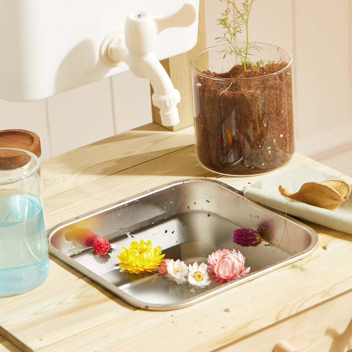 Tiny Land® Mud Kitchen – Outdoor Play Kitchen for Kids