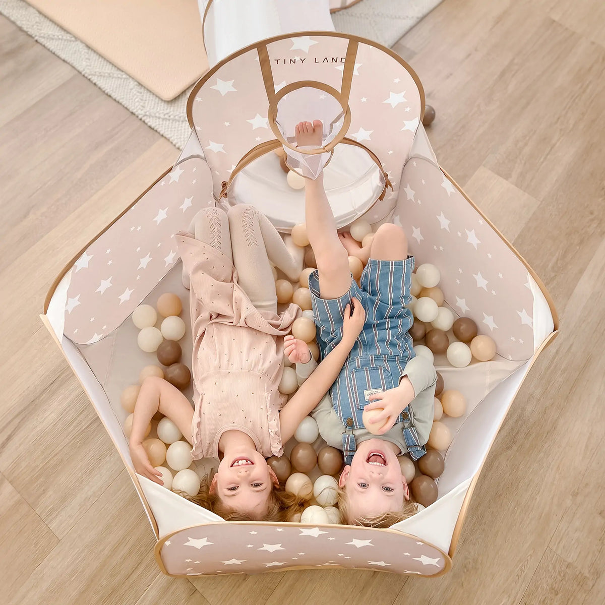 Tiny Land® Discovery 5-in-1 Play Tunnel – Balls Not Included