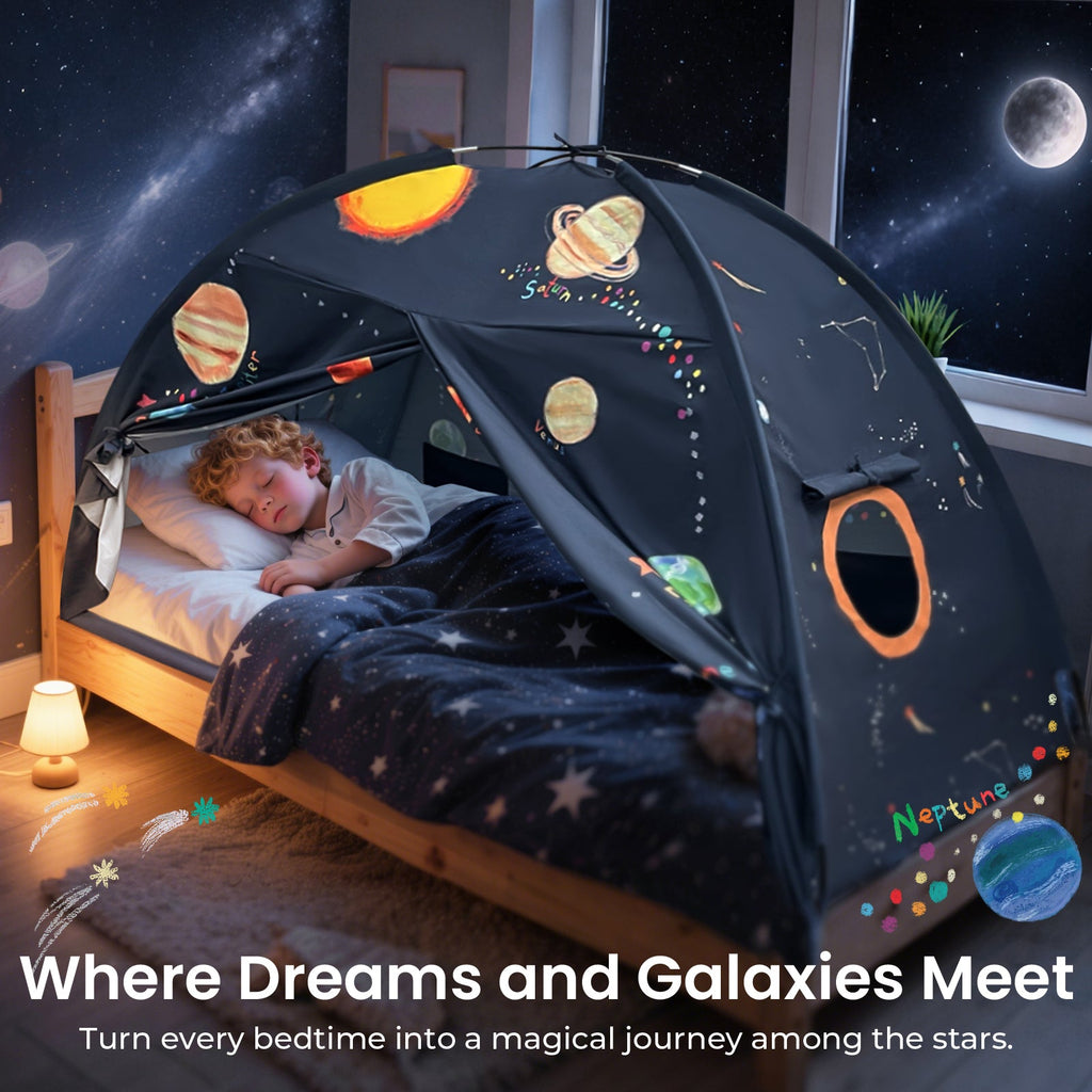 Tiny Land® Kids Bed Tent & Play Tent – 3 Styles