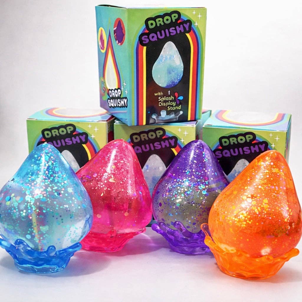 RainDrop Glitter Squishy Sensory Toy