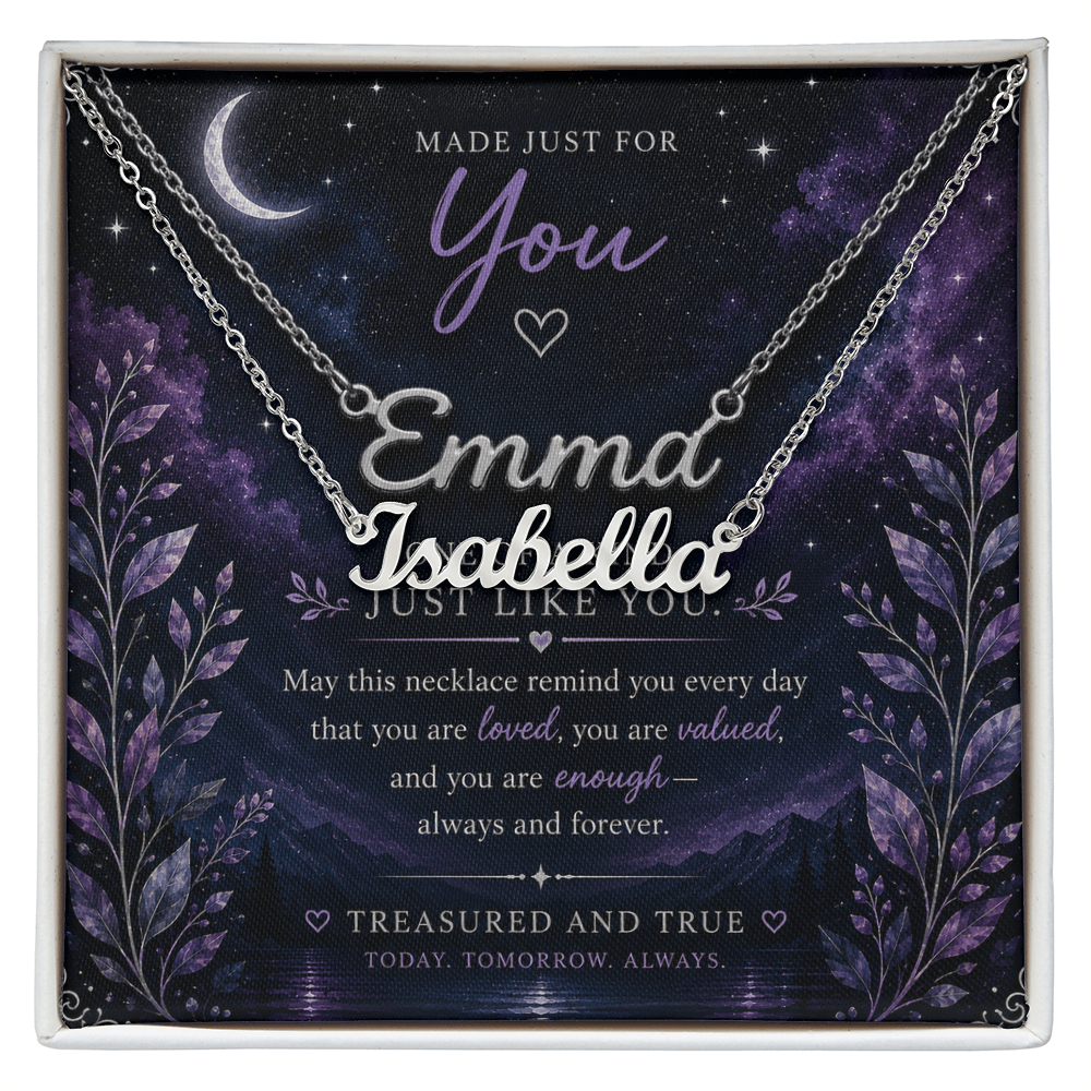 Personalized Custom Name Necklace – Made Just for You