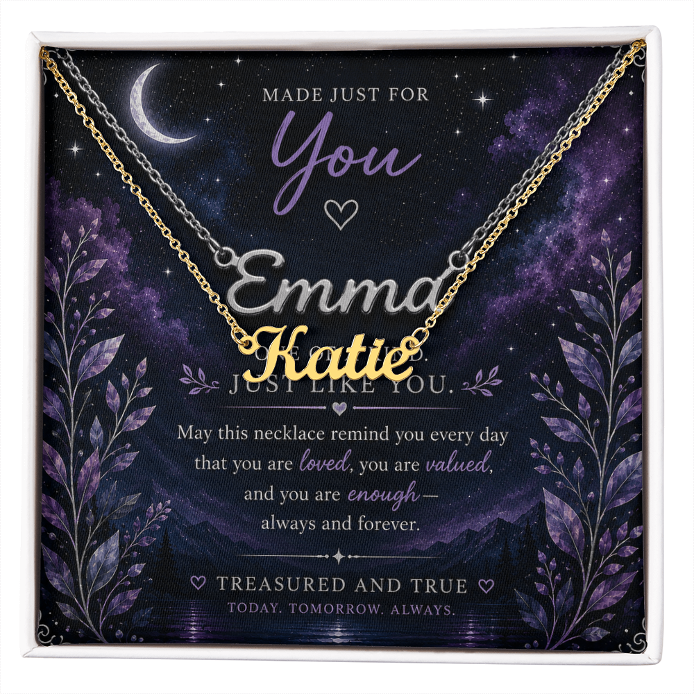 Personalized Custom Name Necklace – Made Just for You