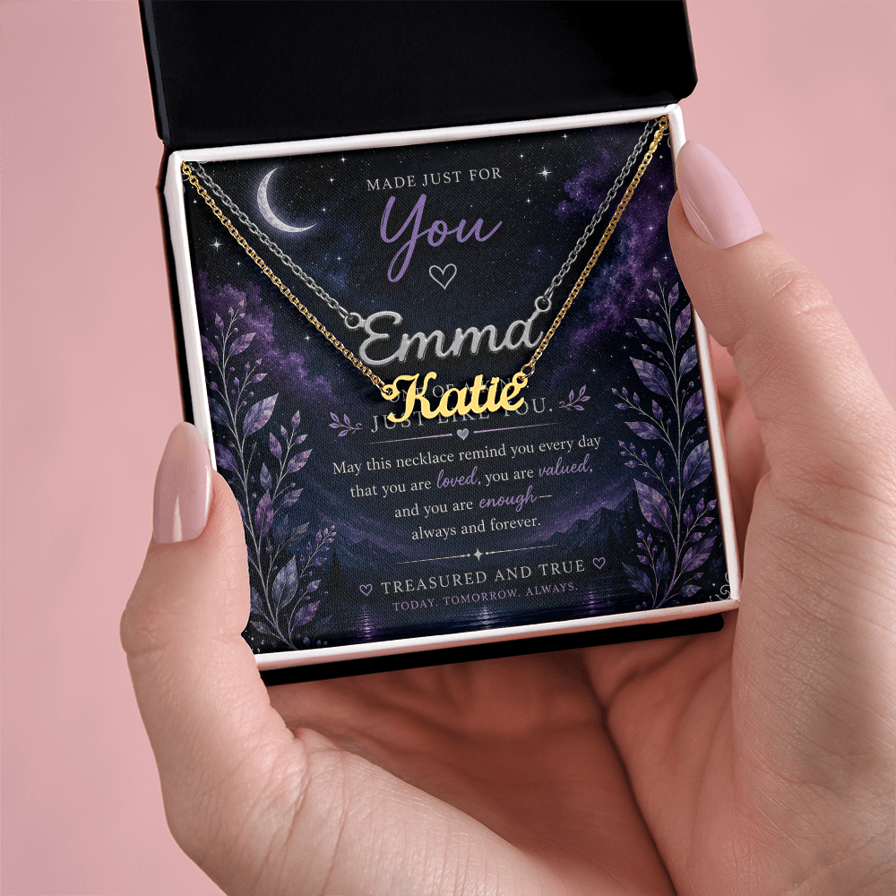 Personalized Custom Name Necklace – Made Just for You
