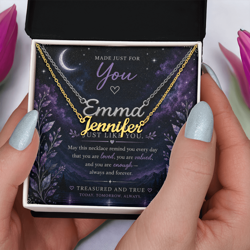 Personalized Custom Name Necklace – Made Just for You