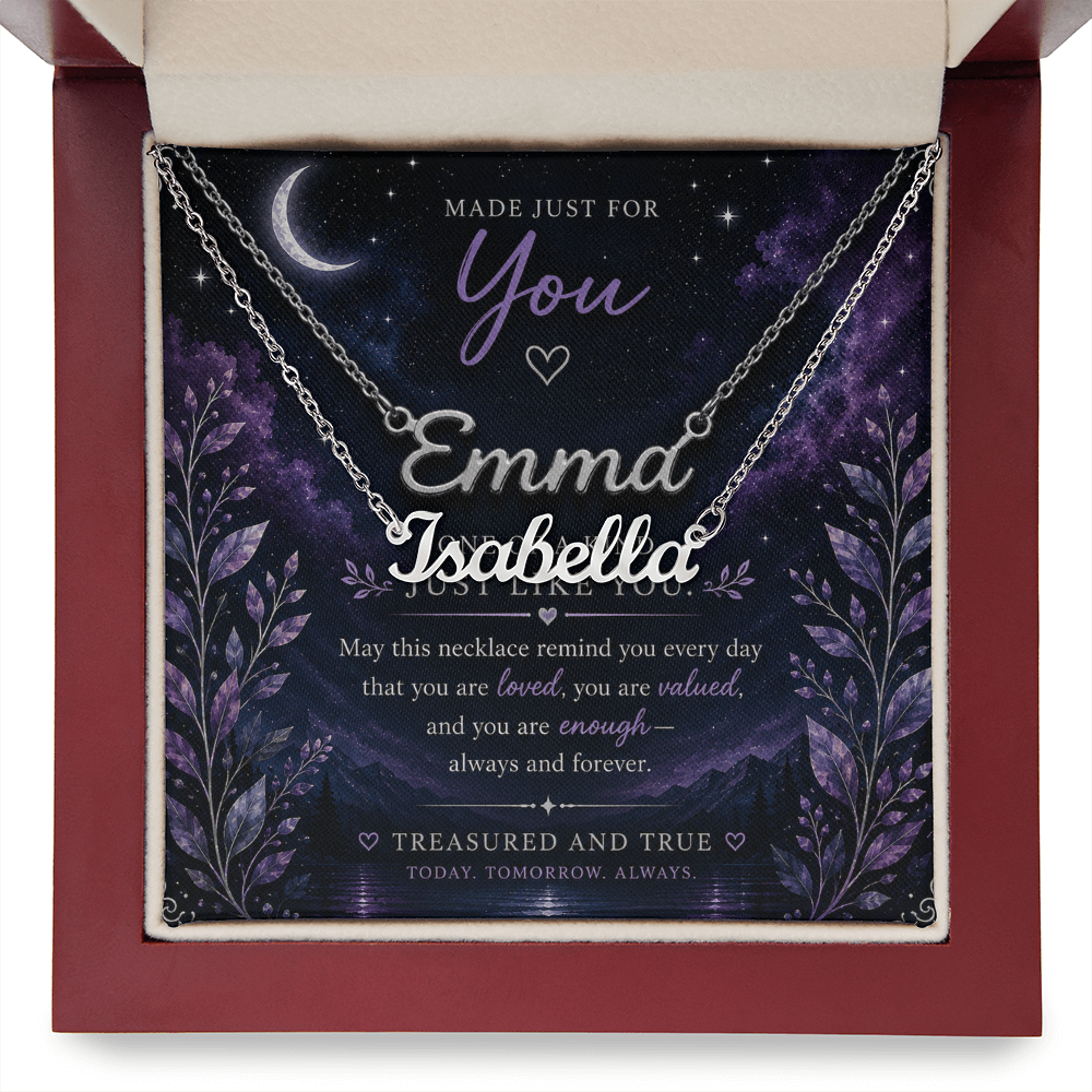 Personalized Custom Name Necklace – Made Just for You