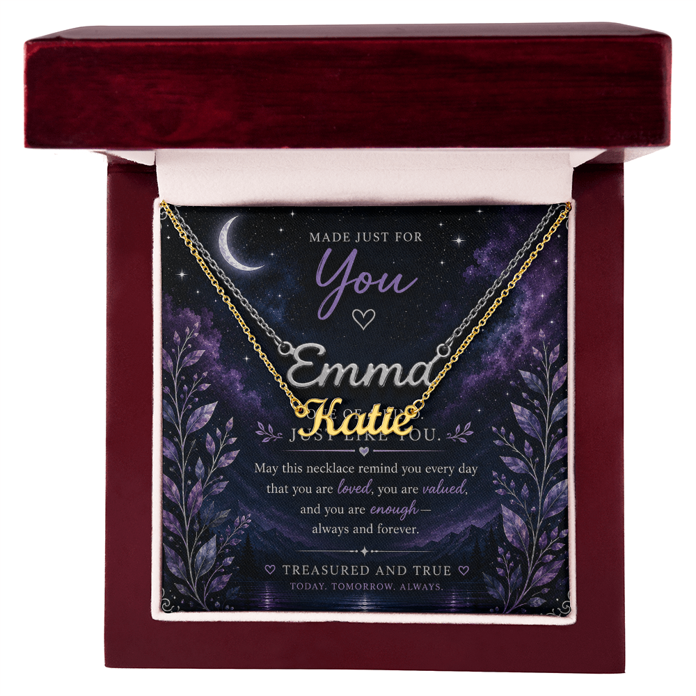 Personalized Custom Name Necklace – Made Just for You