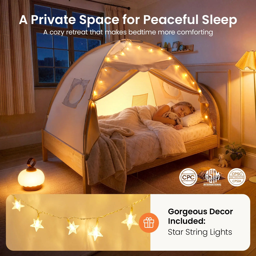 Tiny Land® Kids Bed Tent & Play Tent – 3 Styles