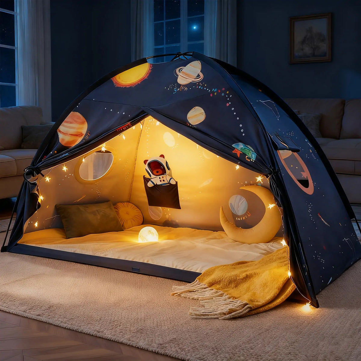 Tiny Land® Kids Bed Tent & Play Tent – 3 Styles