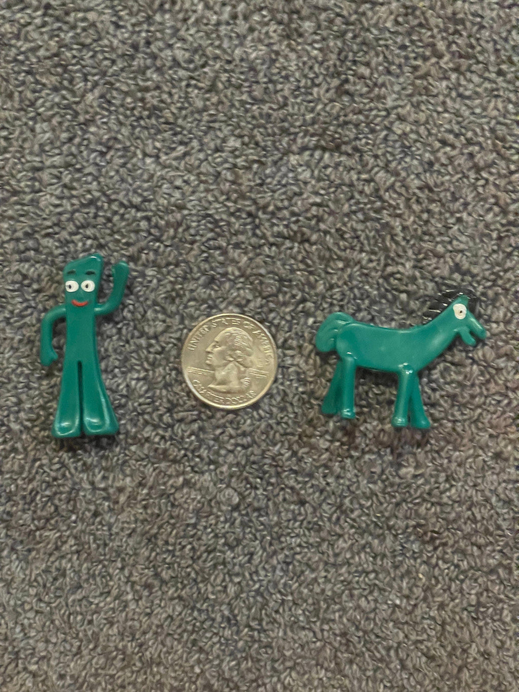 Vintage Gumby & Pokey Bendable Figure Set – 5 Pieces, 1970s–1980s