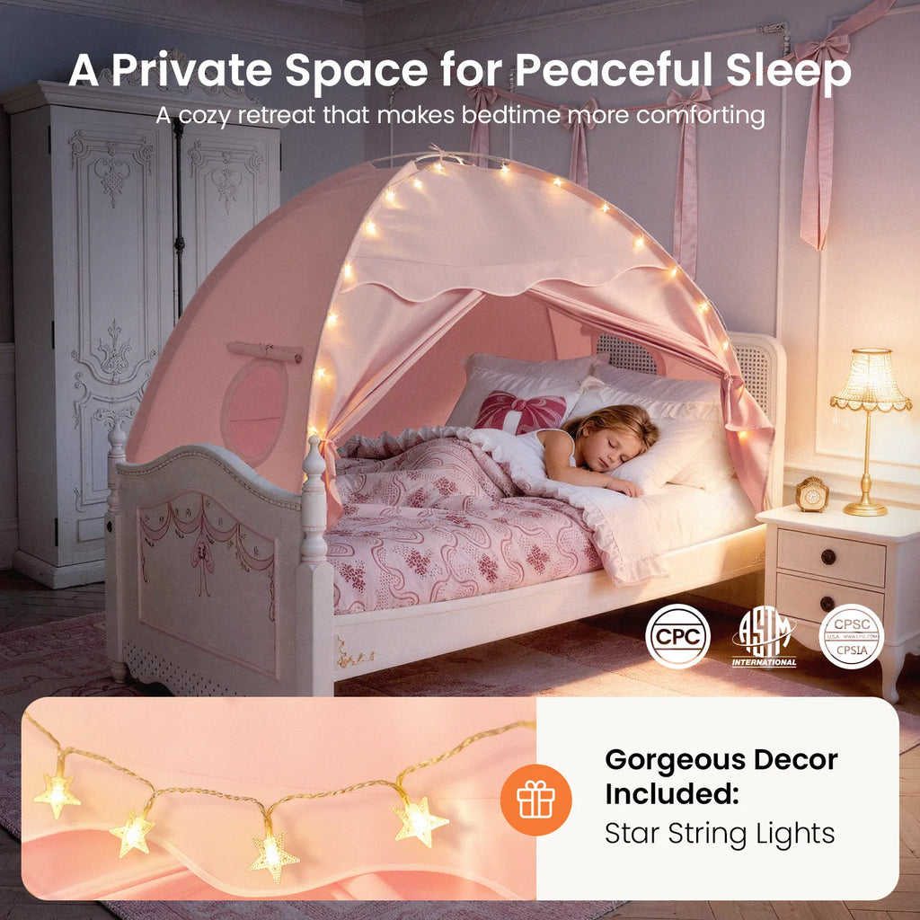 Tiny Land® Kids Bed Tent & Play Tent – 3 Styles