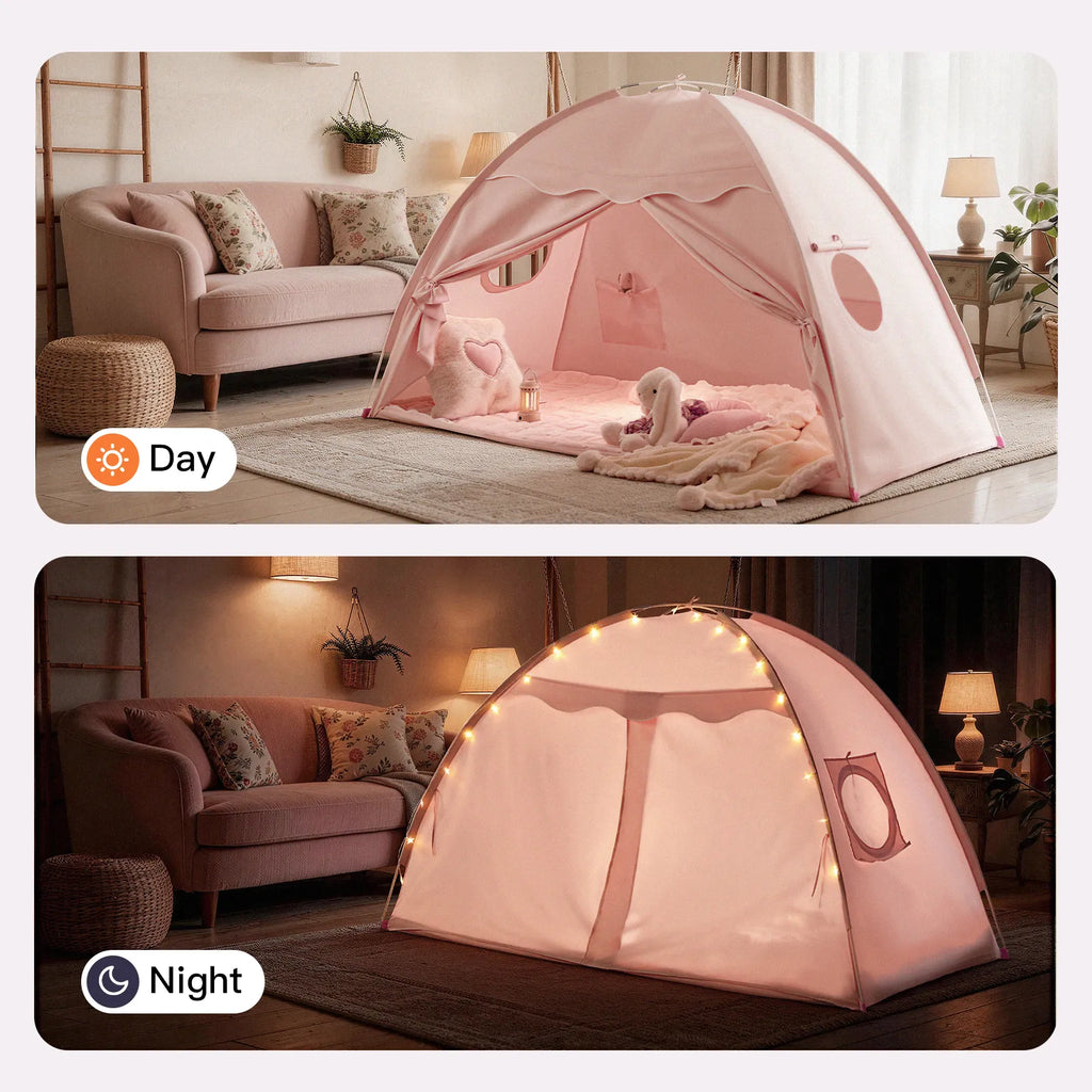 Tiny Land® Kids Bed Tent & Play Tent – 3 Styles