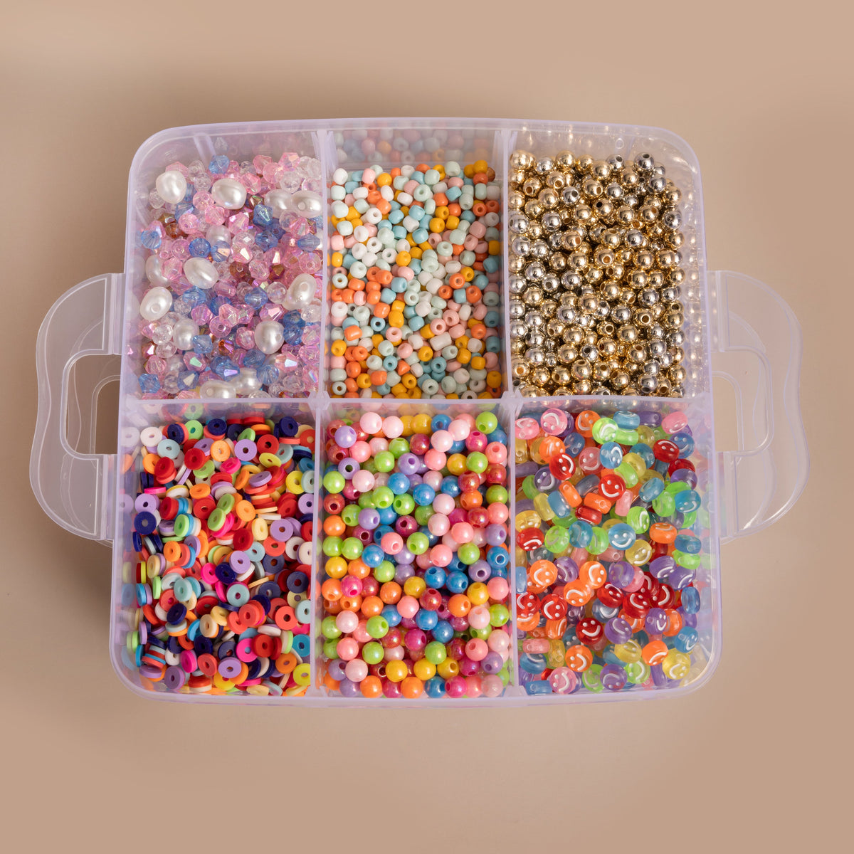 5,700+ Piece DIY Letter Bead Jewelry-Making Party Kit